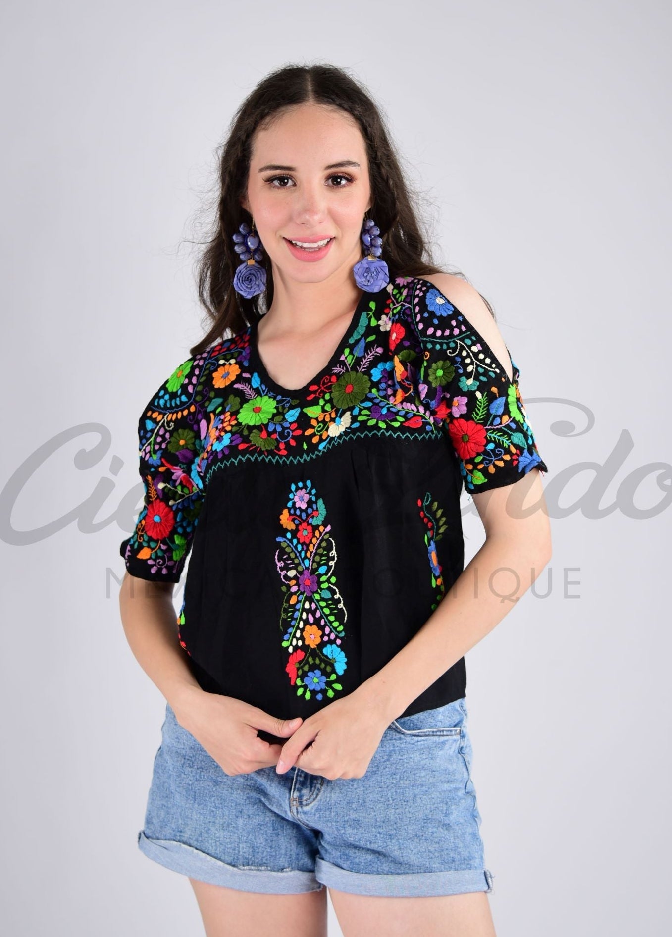 Cancun Cold Shoulder Blouse