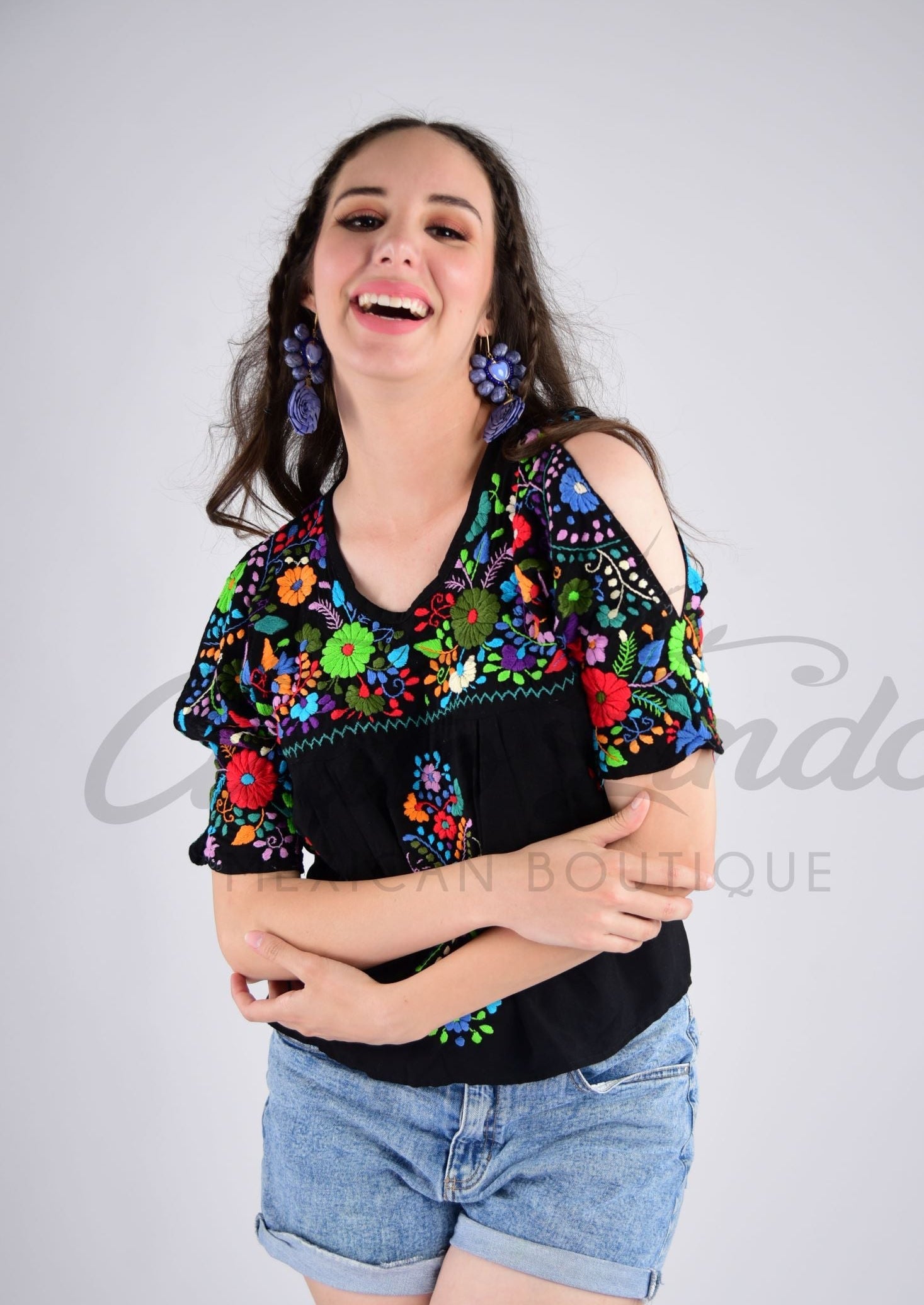 Cancun Cold Shoulder Blouse