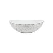 Silver Rain Large Salad Bowl