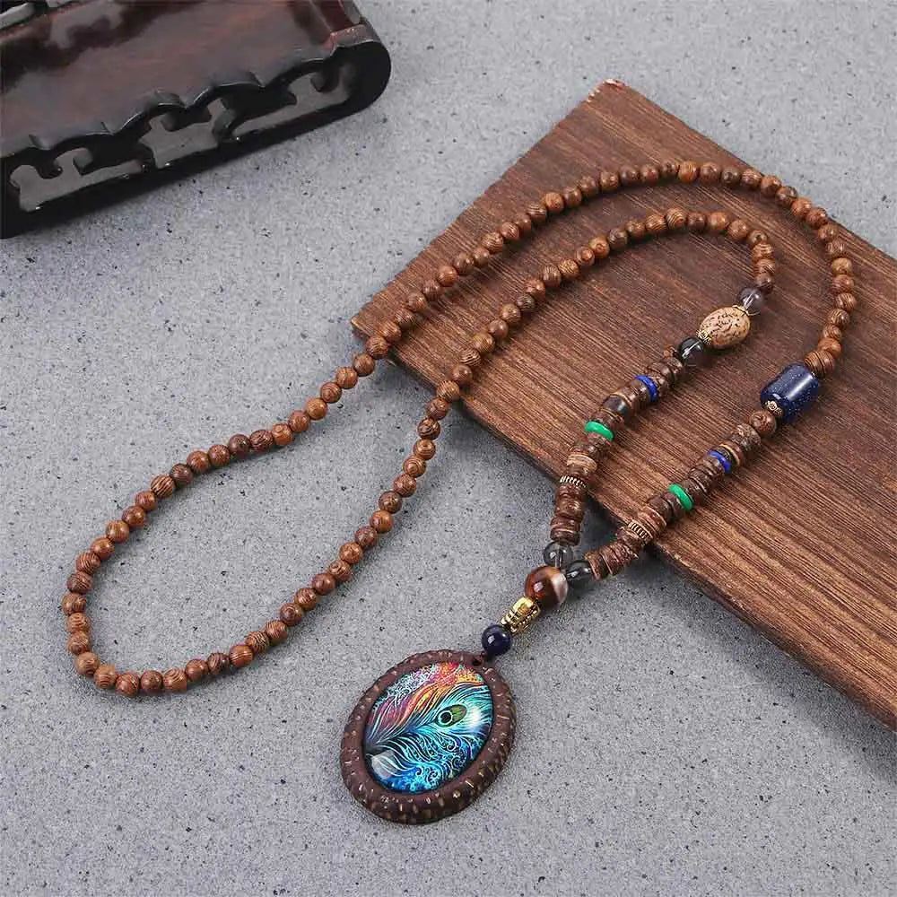 Ethnic Nepal Necklace Jewelry