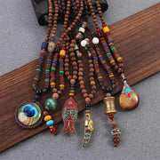 Ethnic Nepal Necklace Jewelry