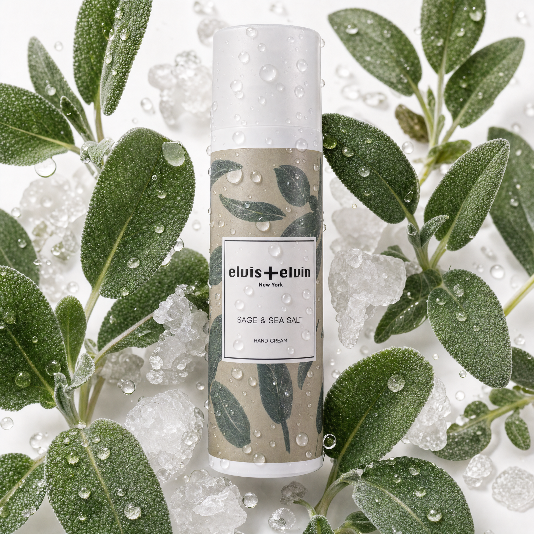 Sage & Sea Salt Fragrance Hand Cream by elvis+elvin