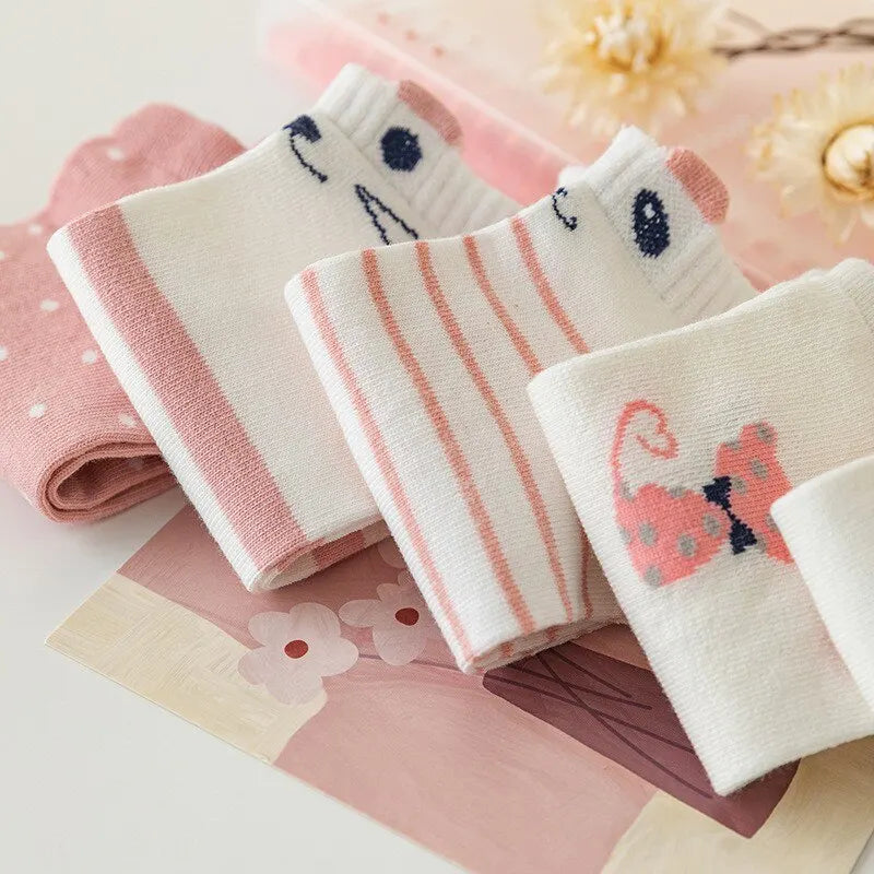 5/10/20 Pairs Women's Short Tube Socks