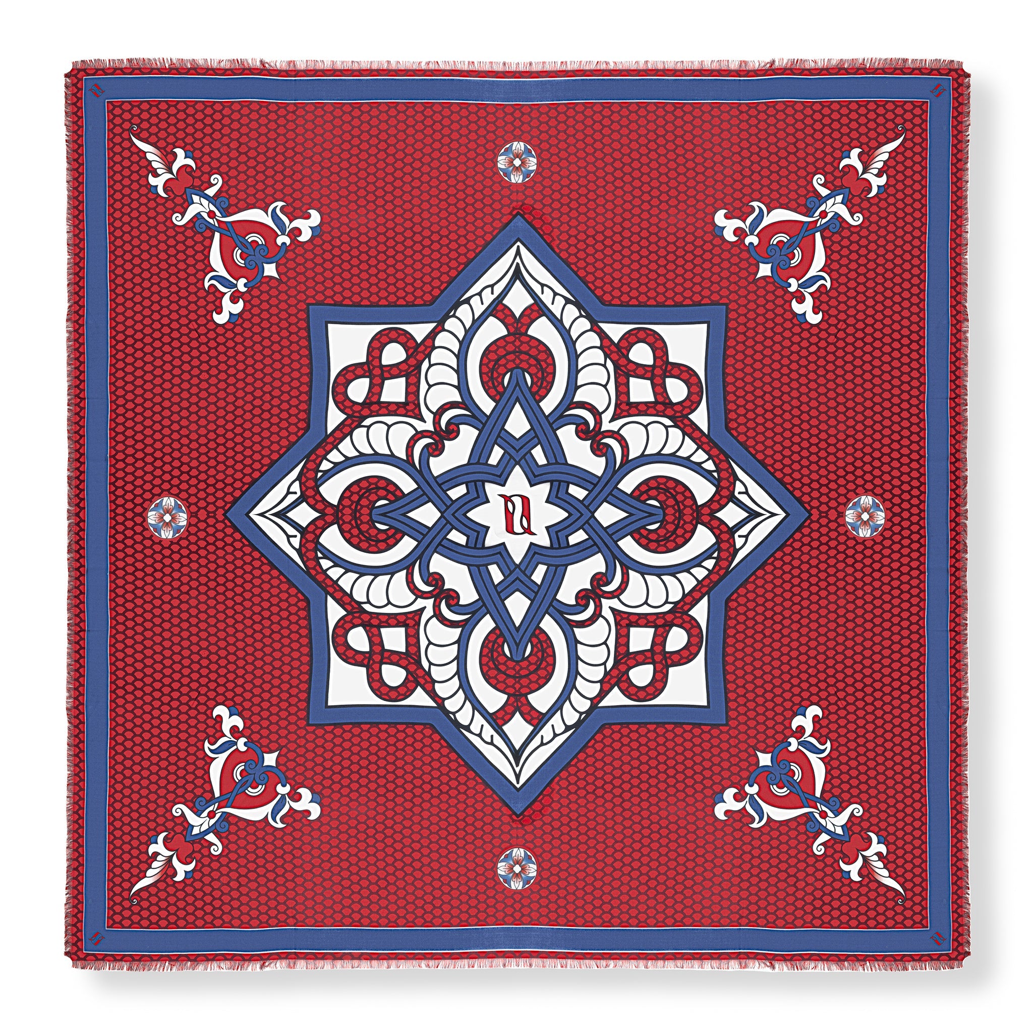 Oversized Ornament Scarf