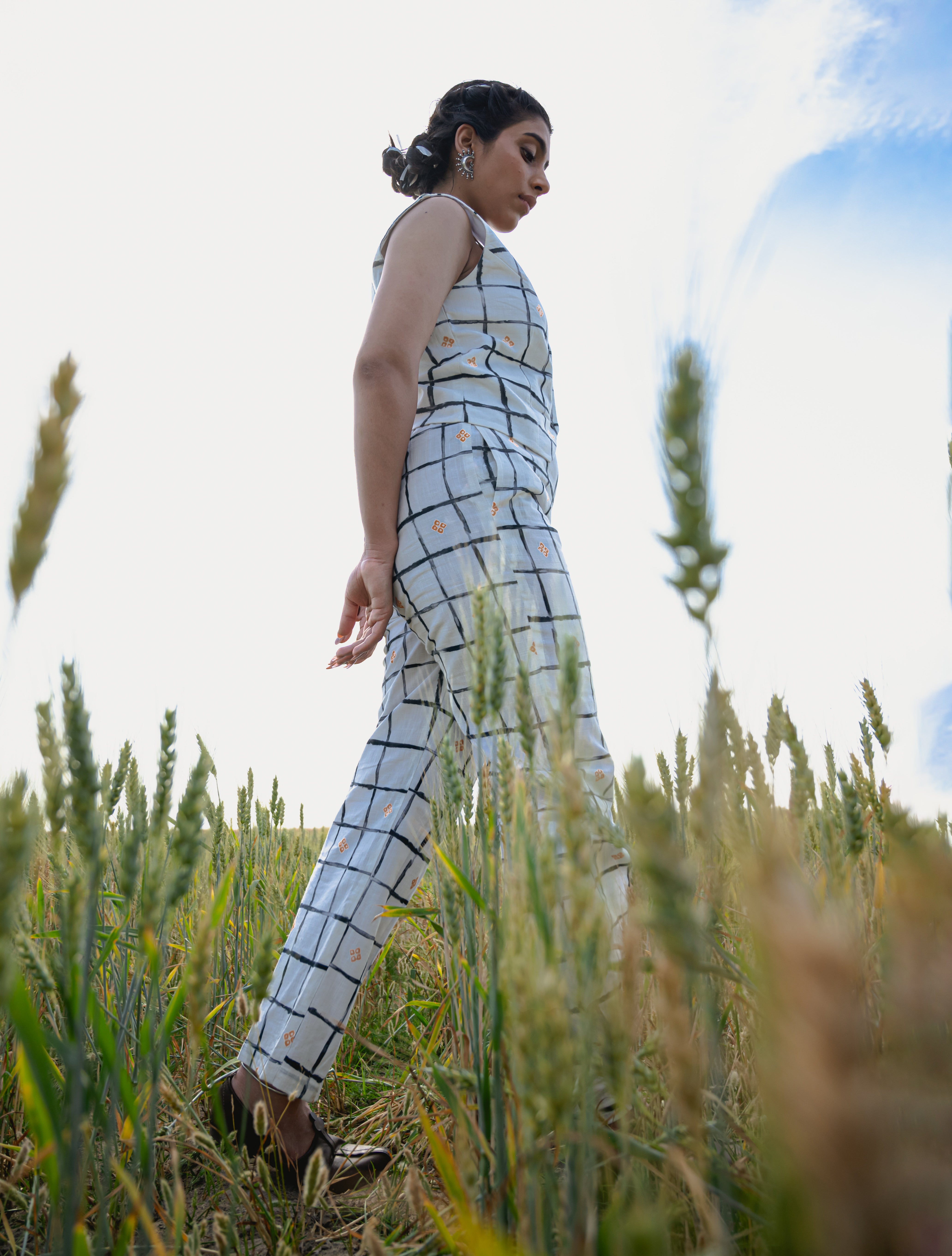 Priya Pant & Vest Set