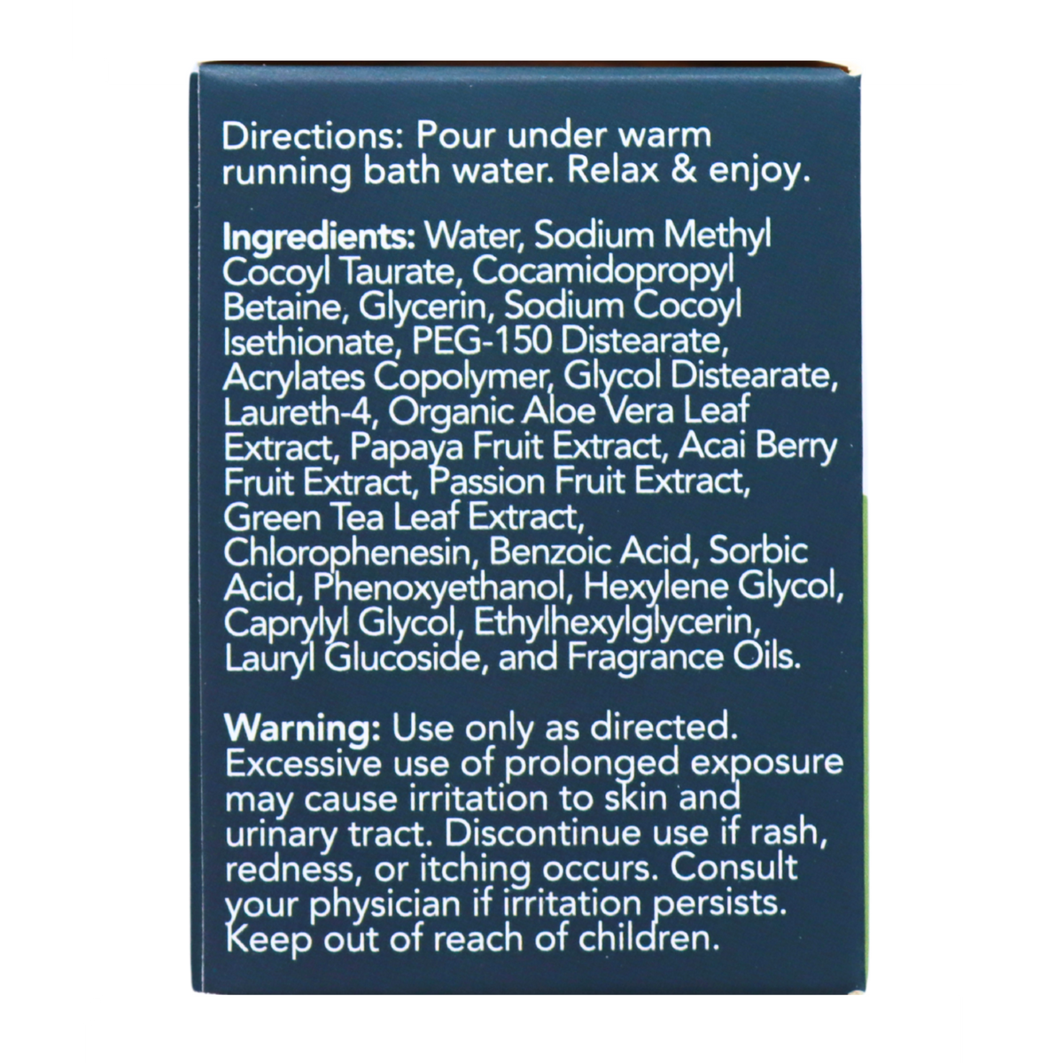 Caribbean Sands Liquid Bath Bomb - Mahogany Coconut