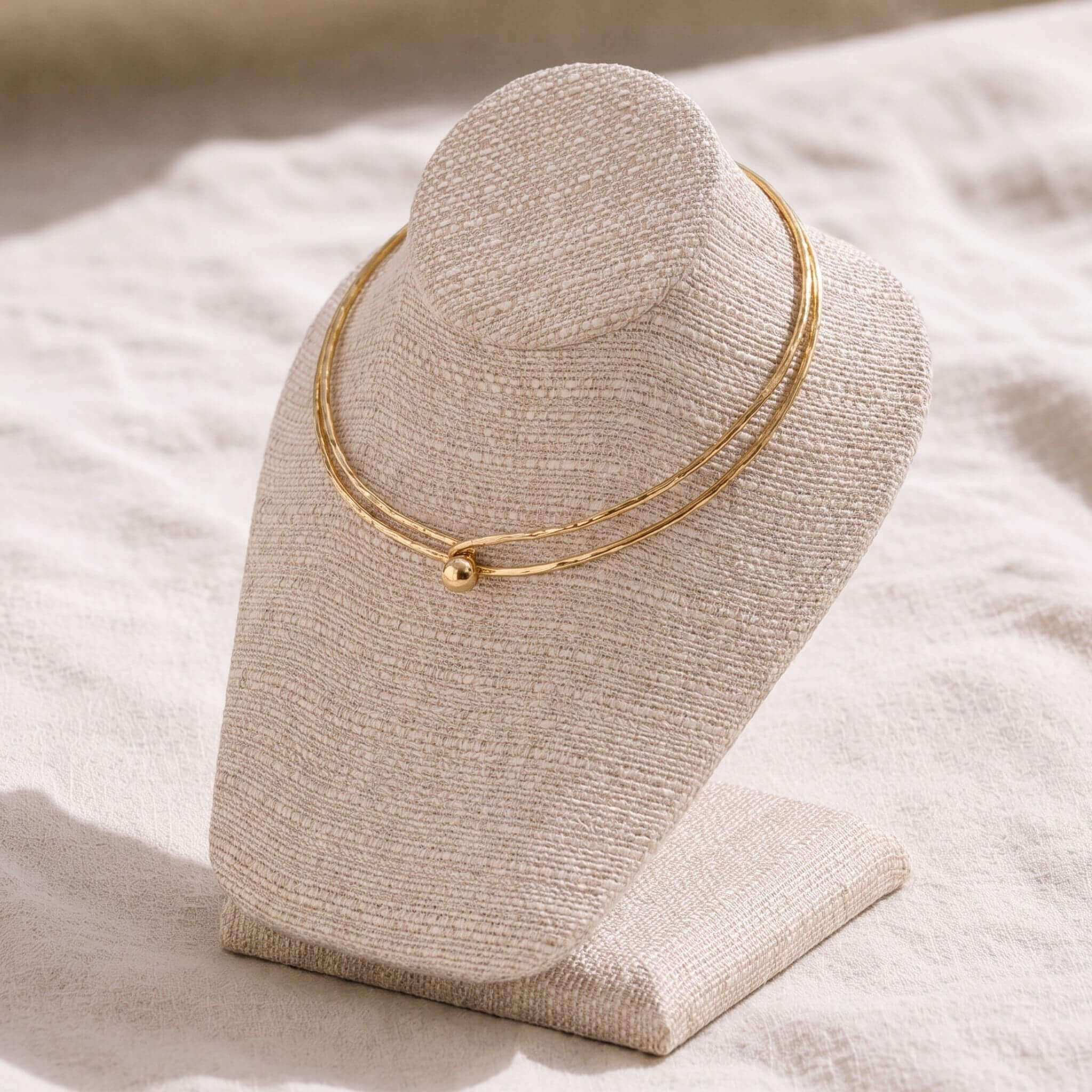 Sola Sphere Ball Choker Necklace Collar