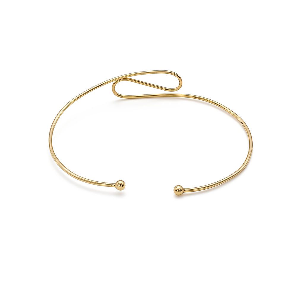 Milele Spiral Cuff Choker Necklace for Women