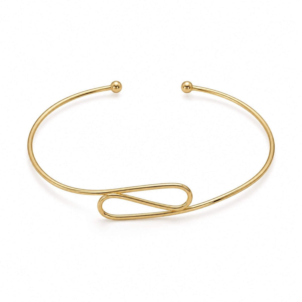 Milele Spiral Cuff Choker Necklace for Women
