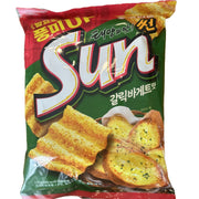 Korean Sun Chips Garlic Bread 135g – Crunchy & Savory Snack