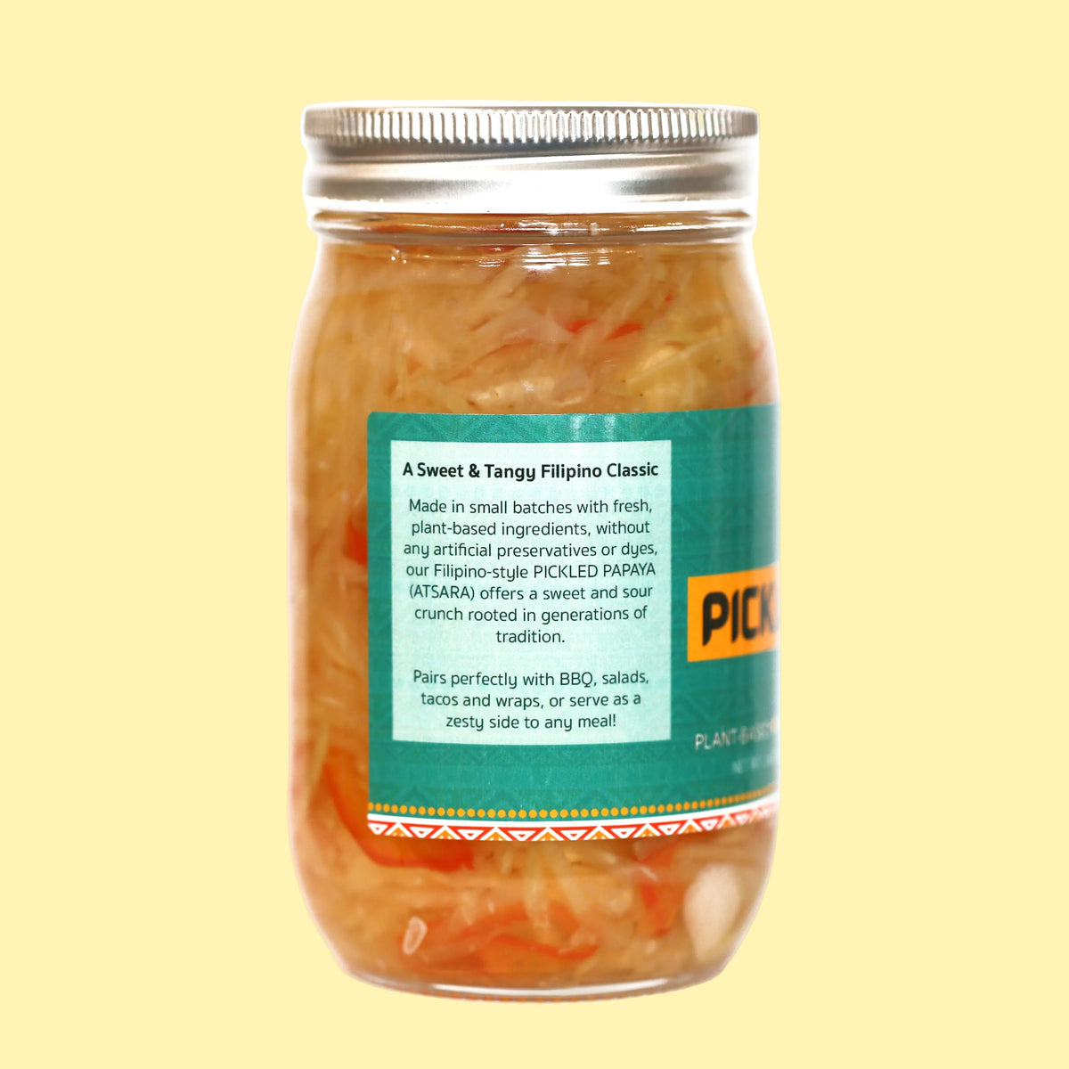 PICKLED PAPAYA ATSARA Double Delight (Save $1)