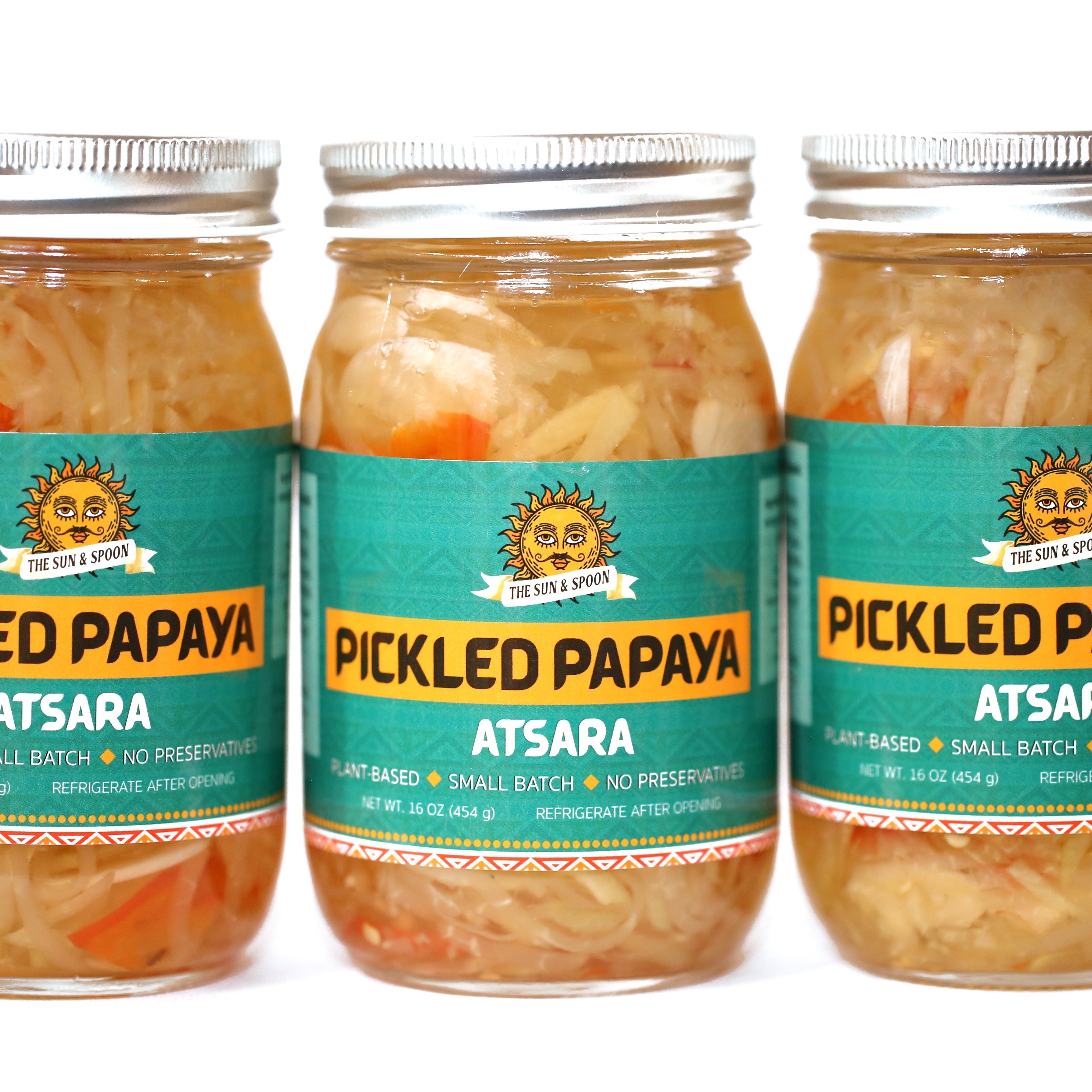 PICKLED PAPAYA ATSARA Triple Treat (Best Value - Save $2)