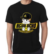 Aguilas Cibaeñas Aguilucho desde chiquitico ADULT Black T-Shirt