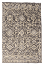 Transitional Design (6x9) dark gray/light blue