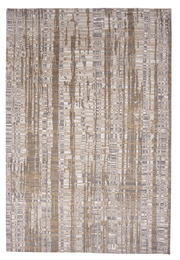 Carved, Modern Tibetan-Style 6x9 (ivory/gold)