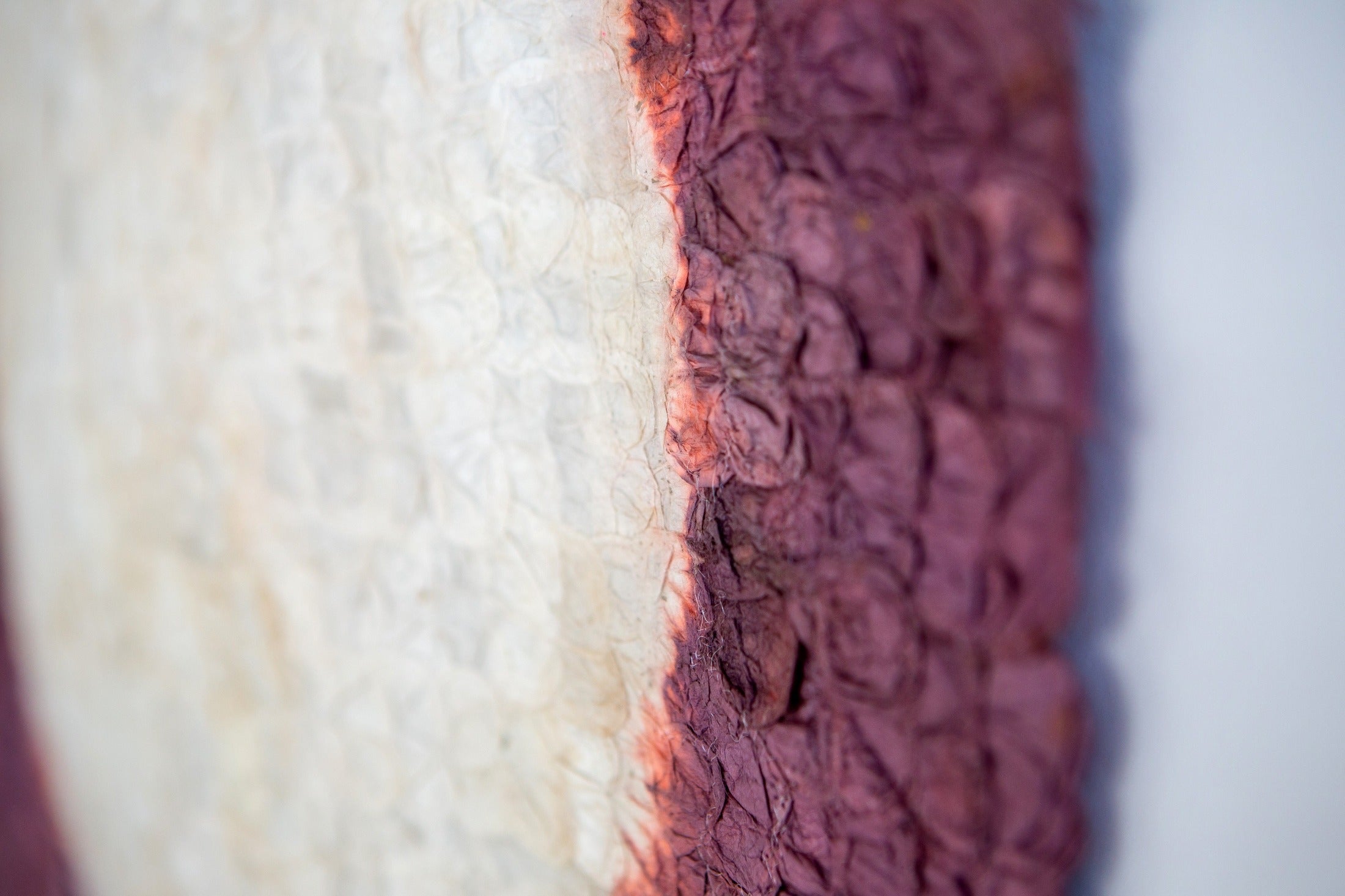 Madagascar Silk Blood Moon Wall Hanging