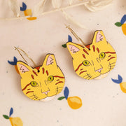 TNR Orange Tabby Cat Hoops