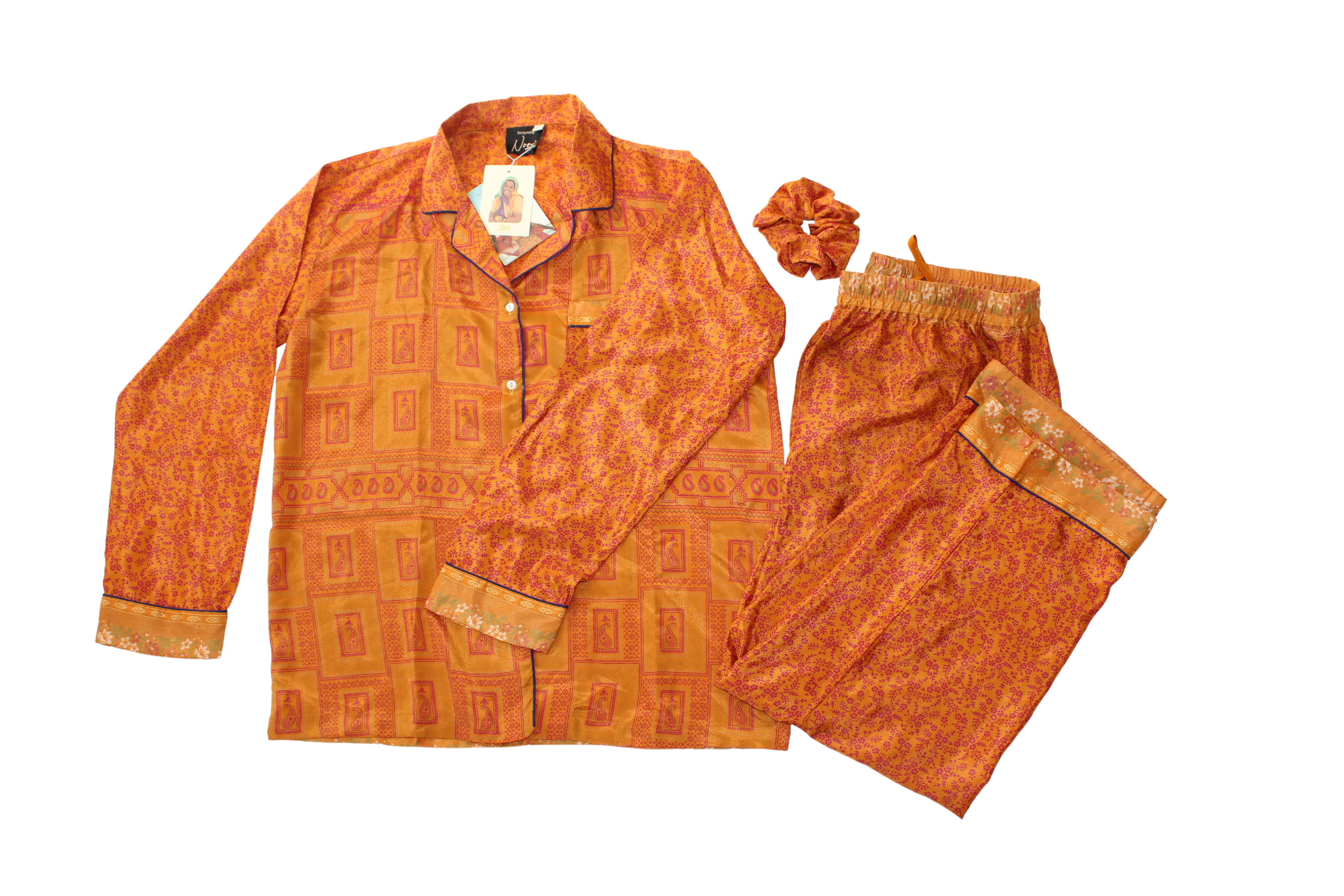 Upcycled Sari Loungewear Sets-M/L