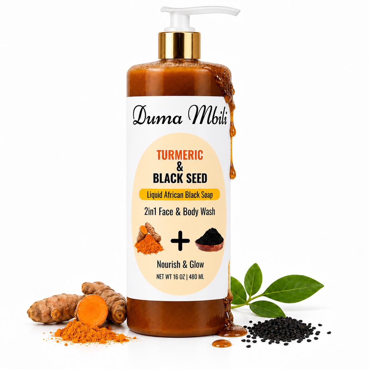 Turmeric & Black Seed African Black Soap