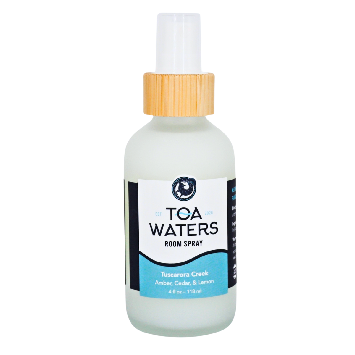 Tuscarora Creek Room Spray - Amber, Cedar, and Lemon