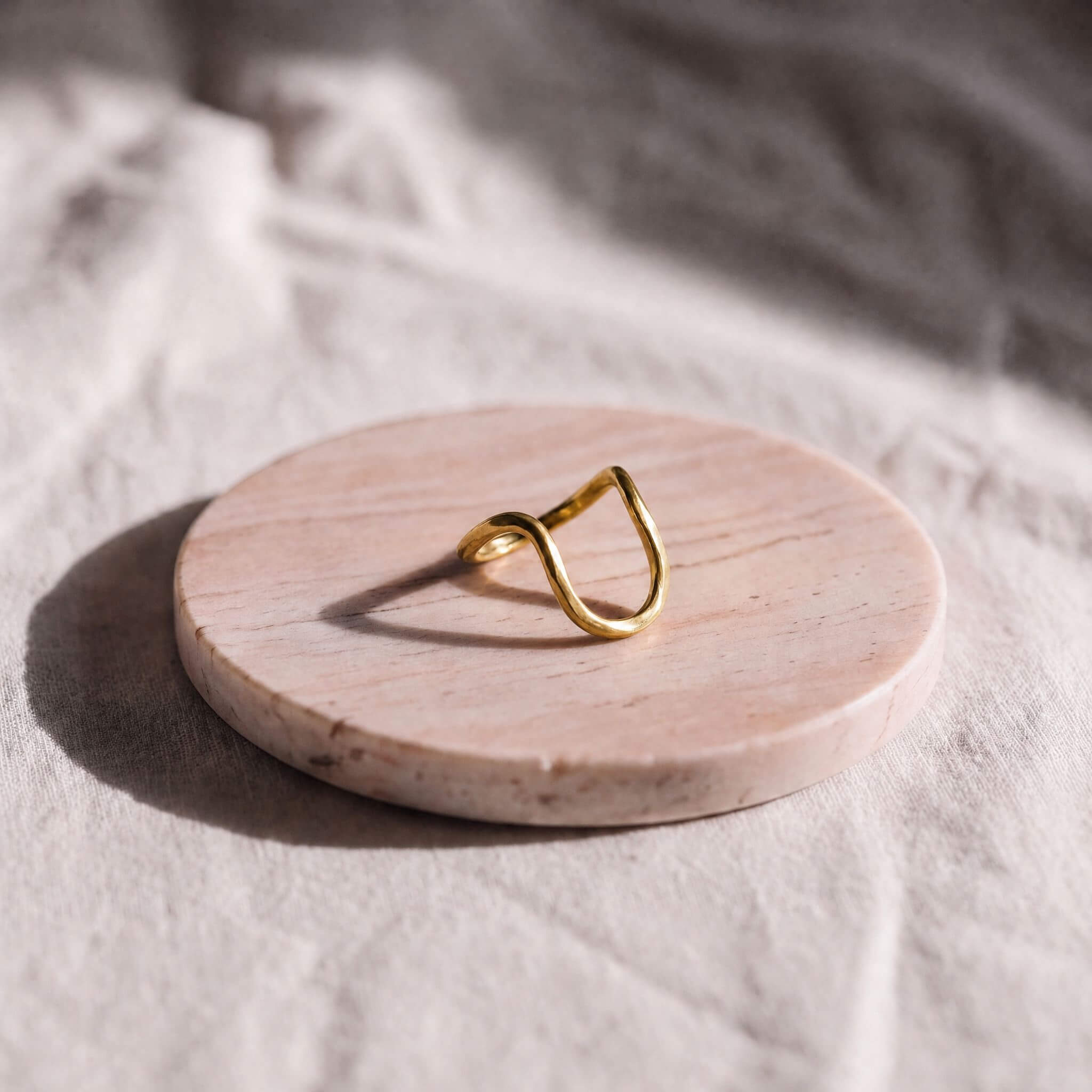 Mila U-Shaped Minimalist Ring for Women
