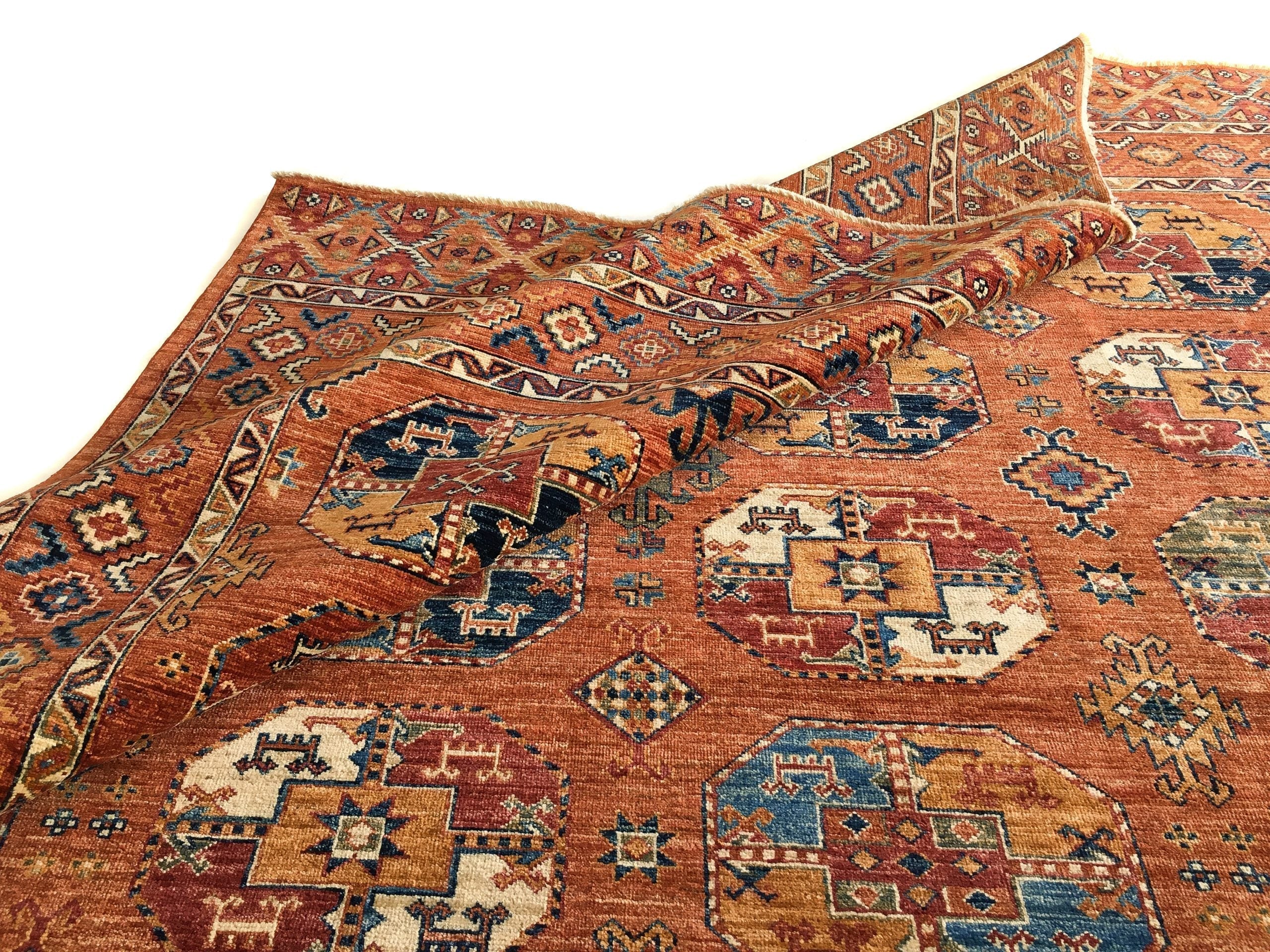 Ersari Bokhara (8'10"x12'04") rust