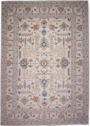 Afgahn Oushak (9'10"x14'00") ivory