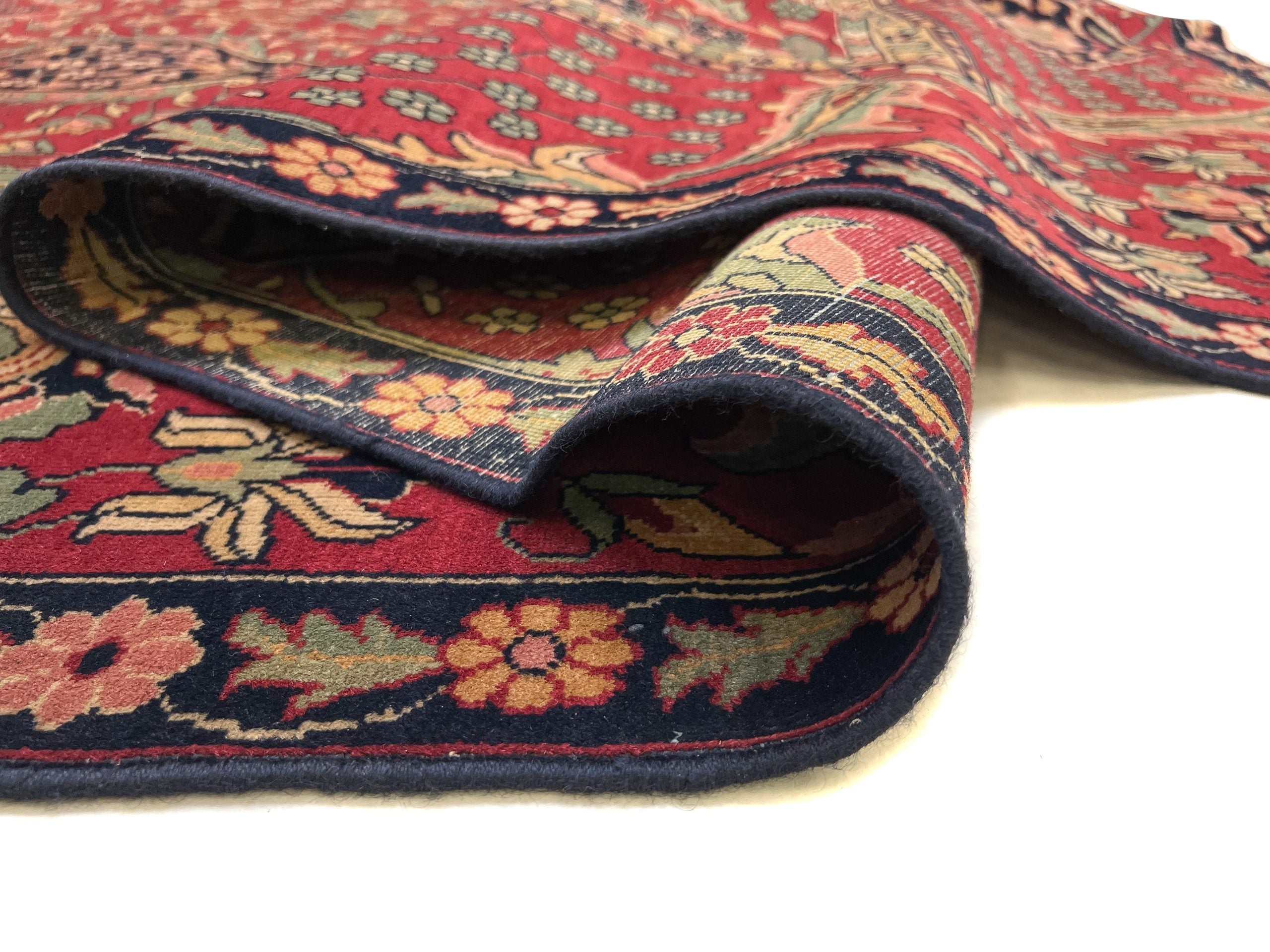 Antique Amritsar (10'00"x16'02") deep red