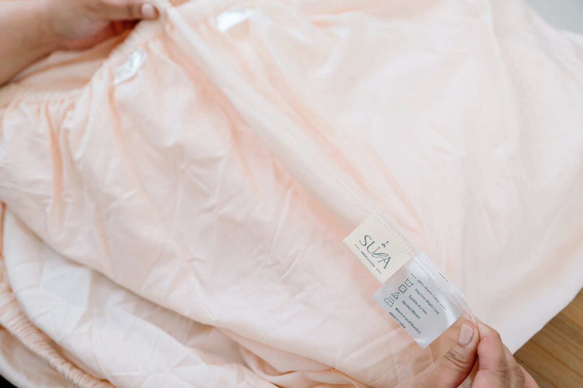 Organic Cotton Sheet Set Jaipur Pink