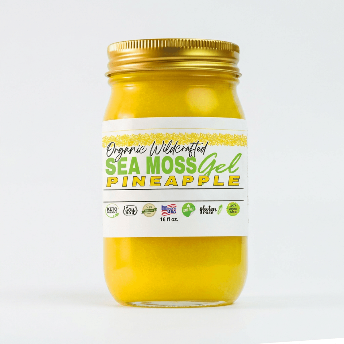 Pineapple Sea Moss Gel     16oz