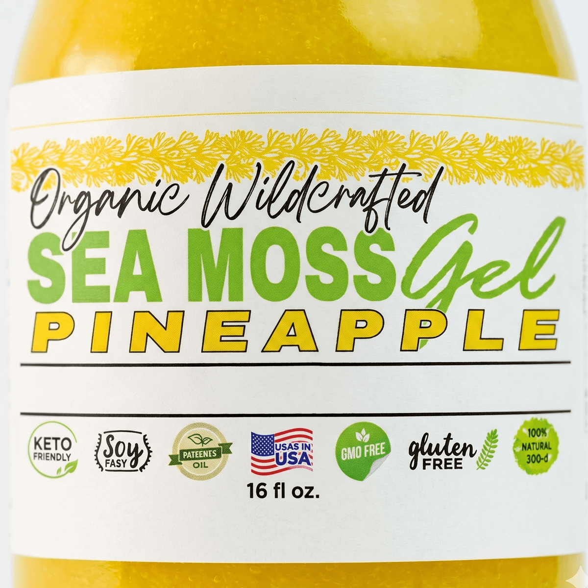 Pineapple Sea Moss Gel     16oz