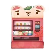 Kawaii Vending Machine Sticker