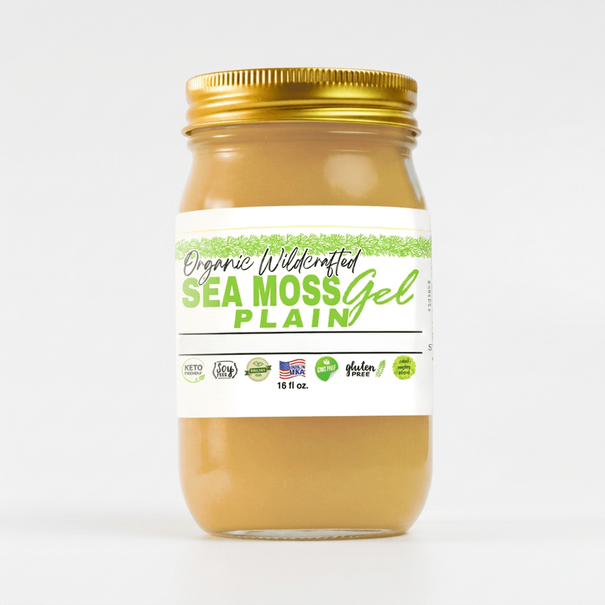 Plain Sea Moss Gel   16oz