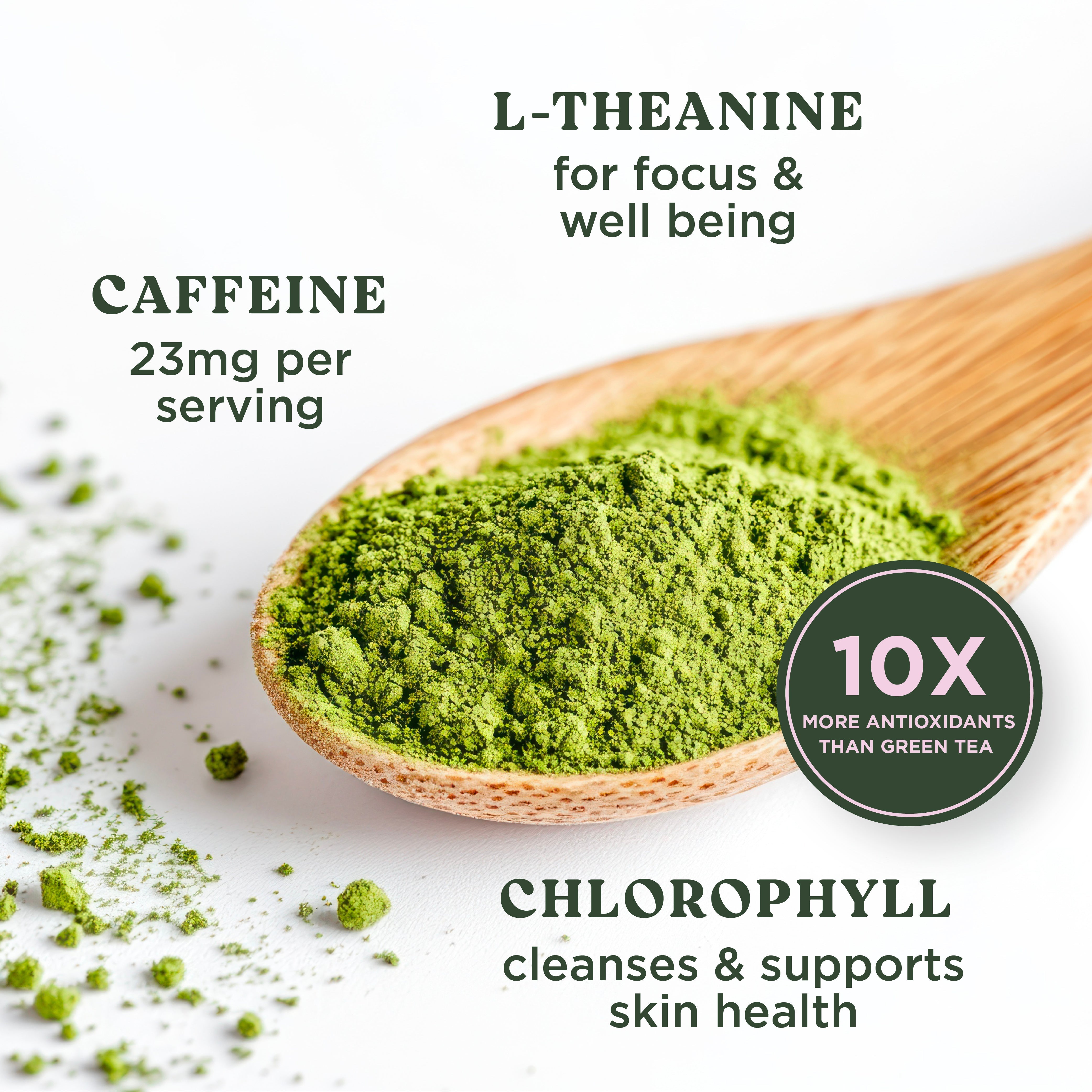 Harmony Matcha Lavender – Premium Shade-Grown Japanese Matcha, Sweetened with Organic Sugar, 20 Servings