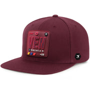 VEN - Venezuela Flat Snapback Vinotinto