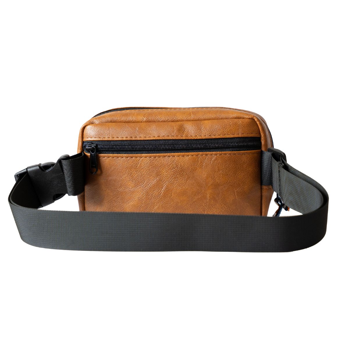 Vegan Leather Belt Bag for Men & Women, Crossbody Fanny Pack