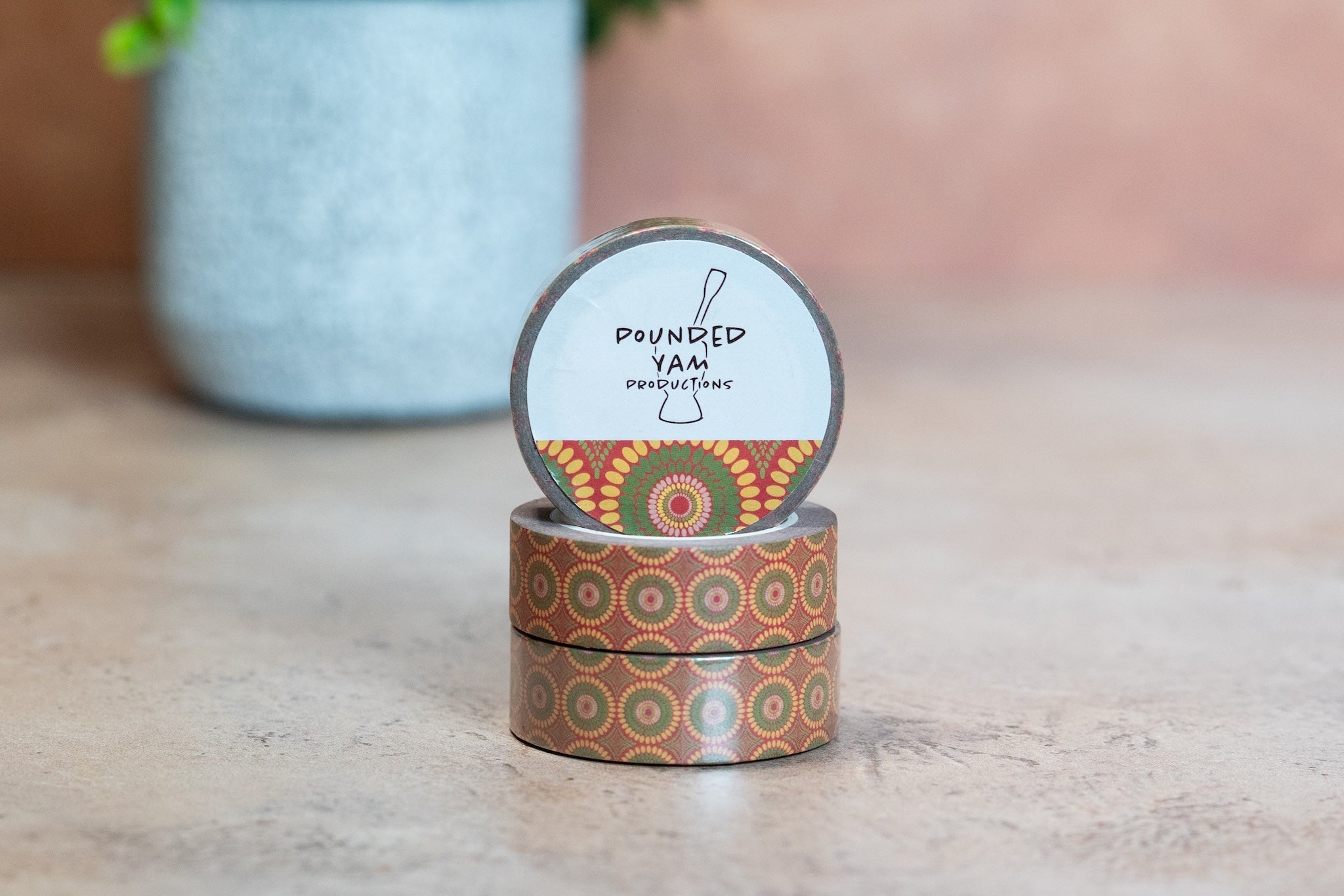 African Print Washi Tape - Bloom (Ankara)