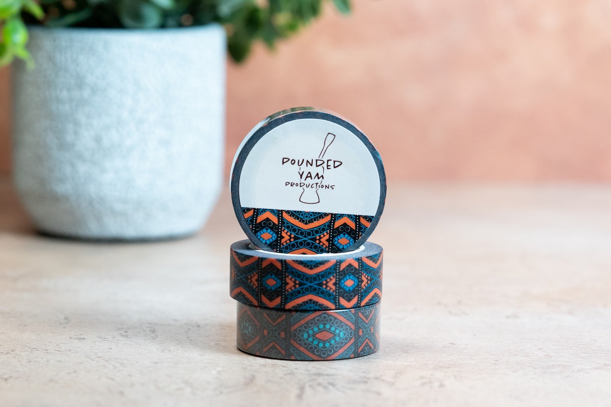 African Print Washi Tape - Diamonds (Ankara)