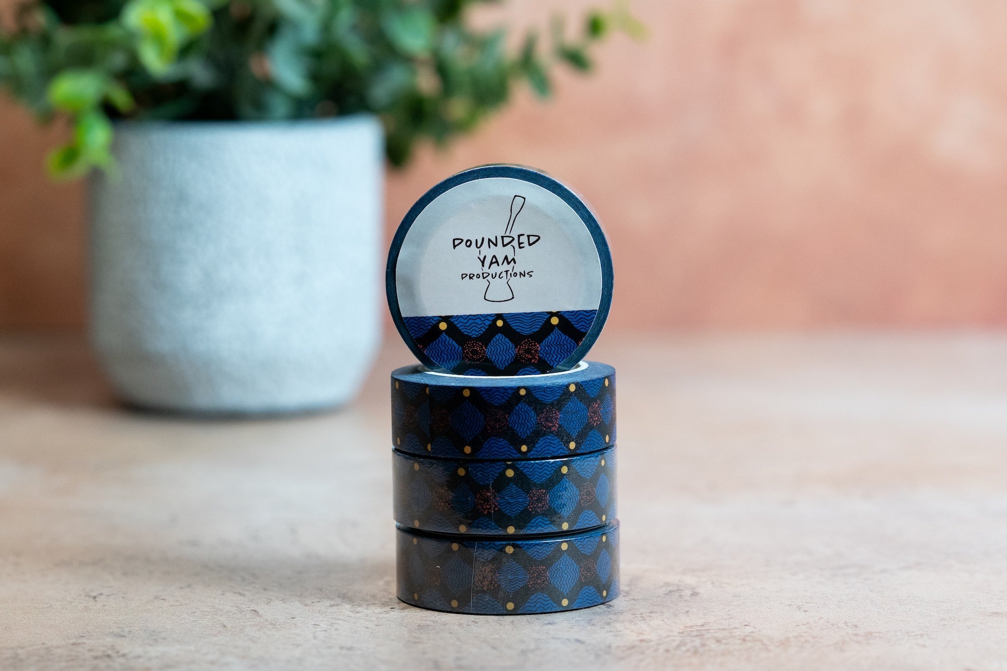 African Print Washi Tape - X (Ankara)
