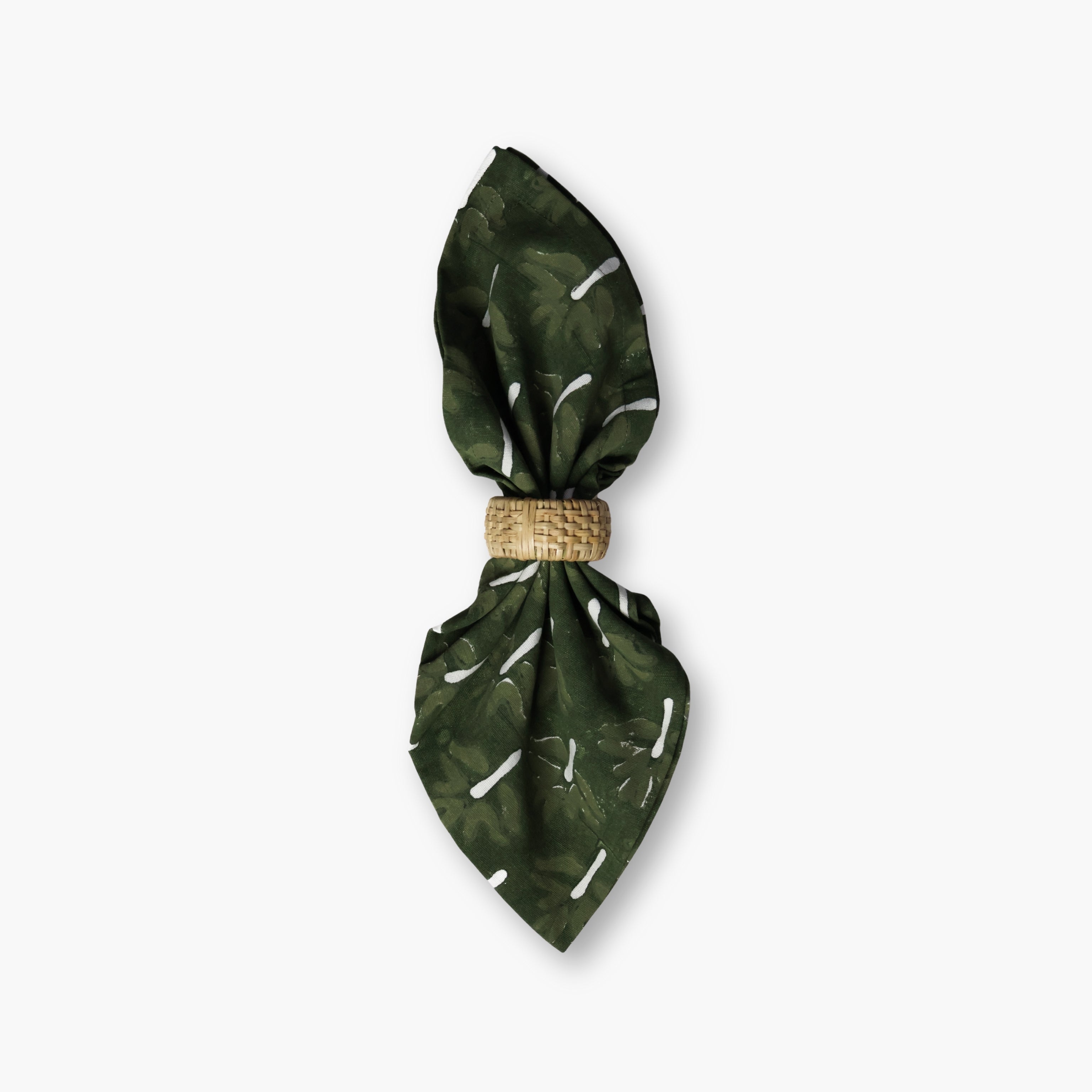 Zeenat Table Napkin - Chive Set of 2
