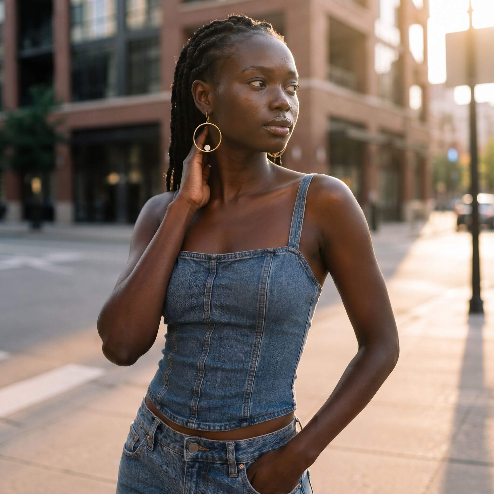 Lozi Hoop Earrings for Women