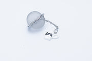 White Teapot Infuser Ball