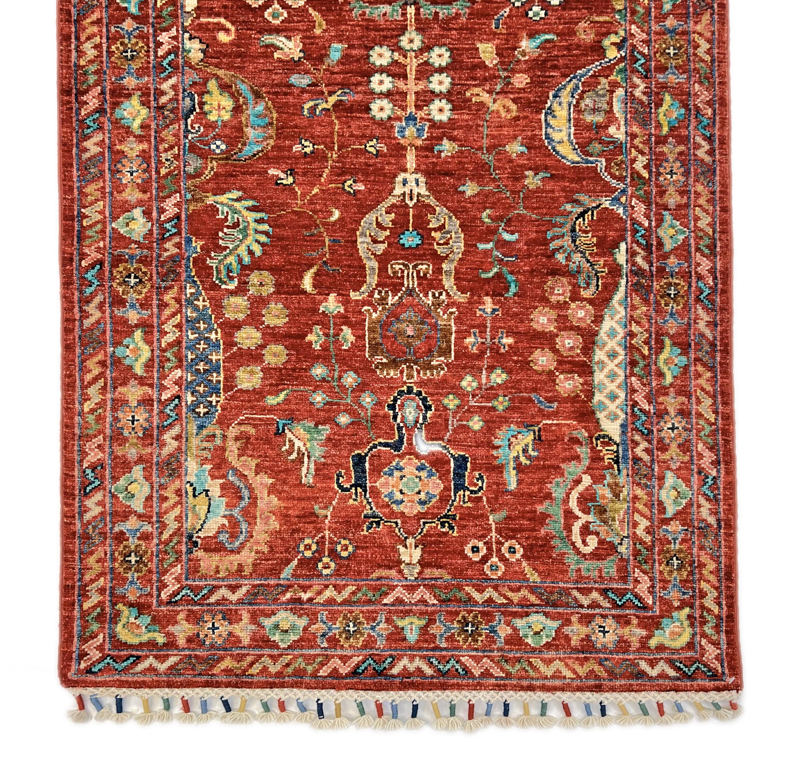 Ariana (2'09"x8'03") red