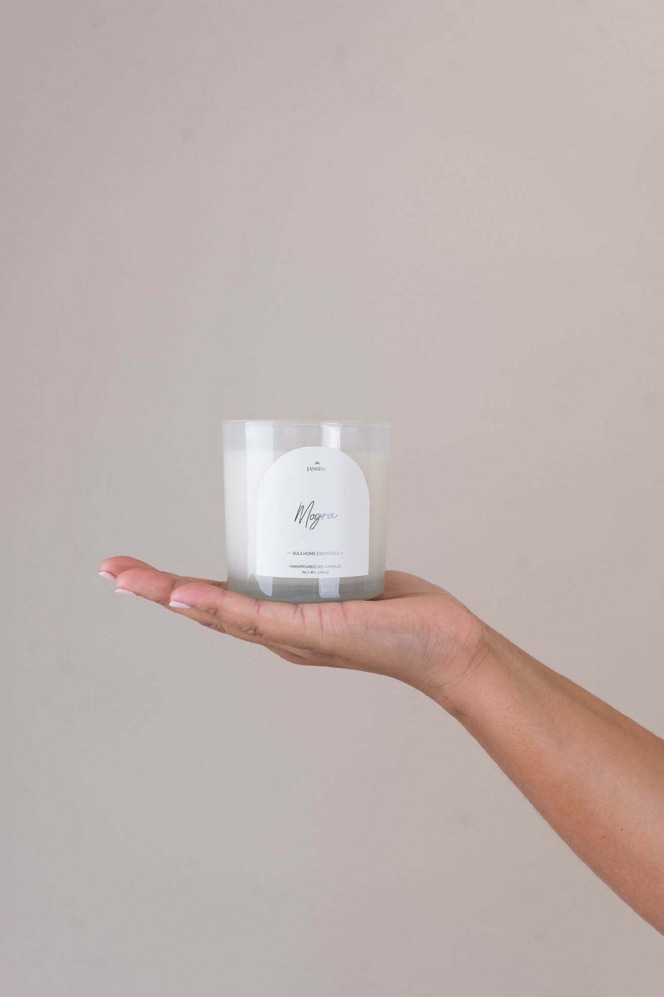 Premium Hand-Poured Soy Candles - Mogra