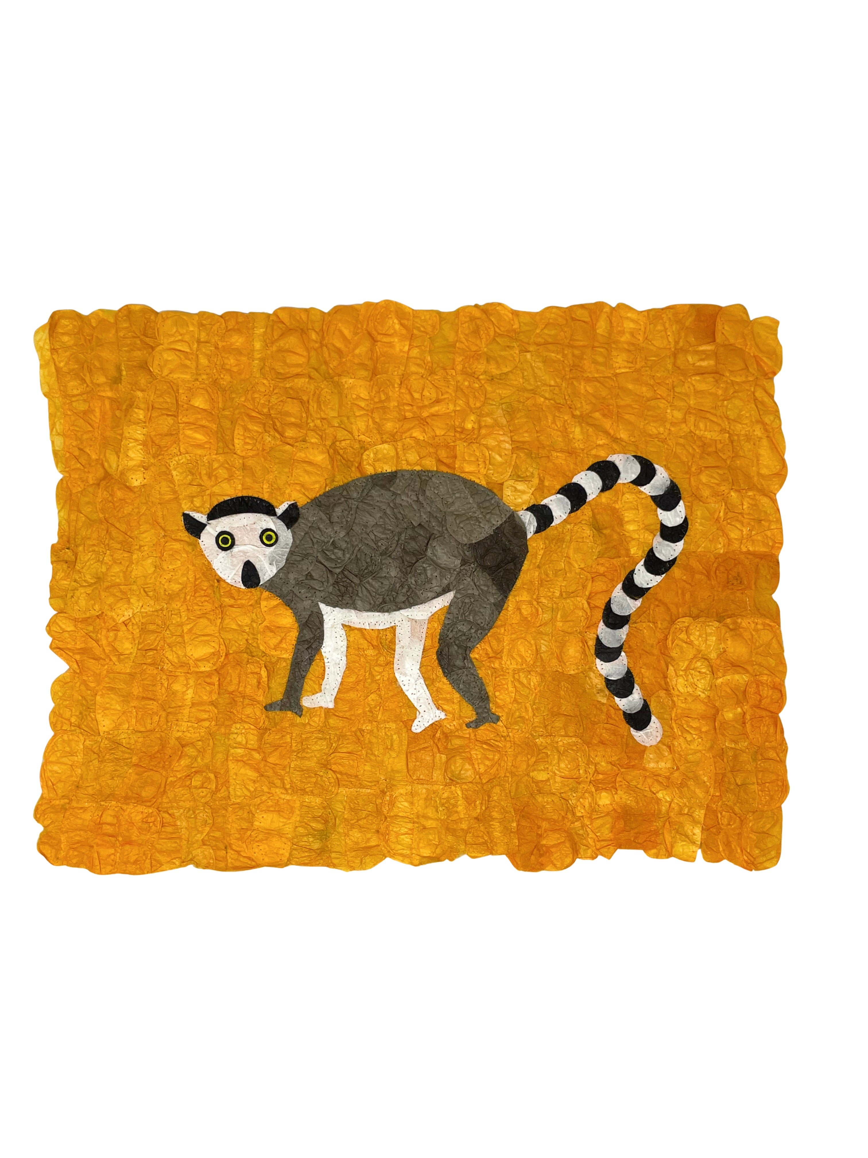 Mulberry Silk Ring-Tailed Lemur