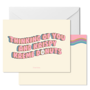 You & Krispy Kreme Social Stationery