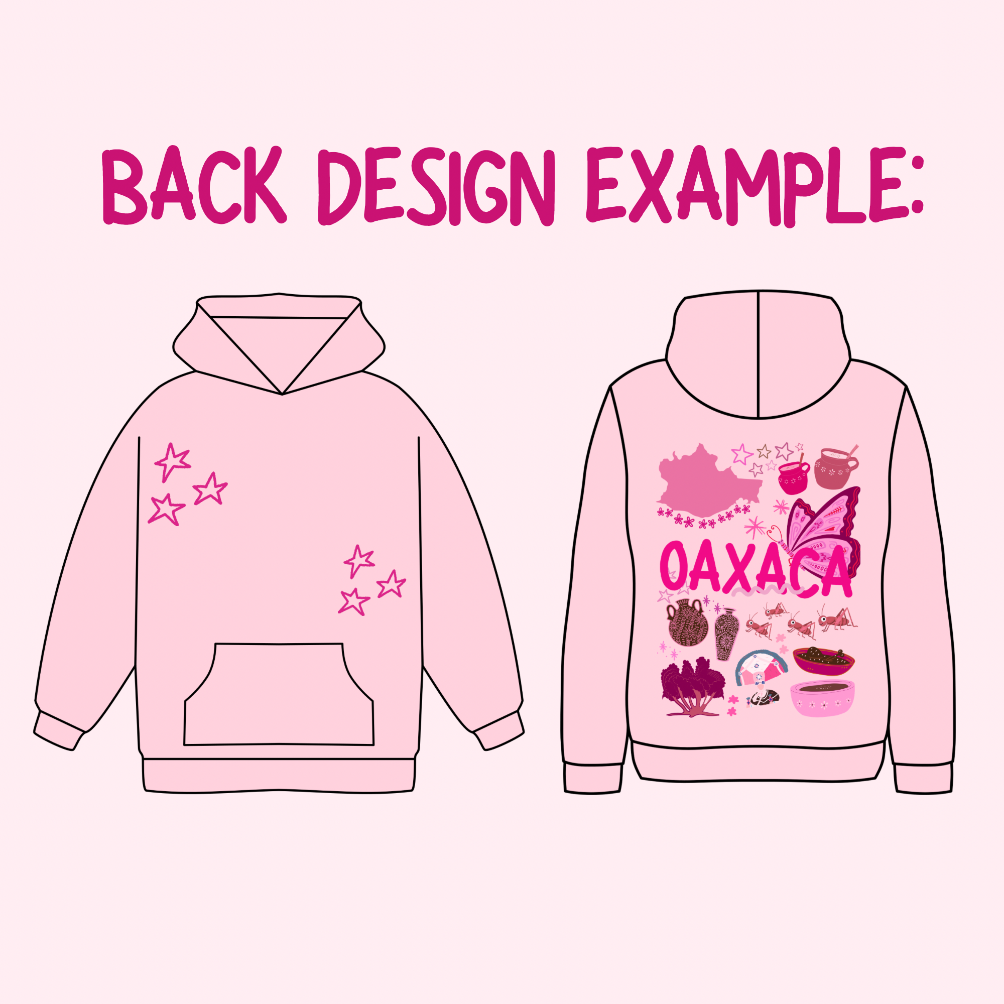 Guanajuato Pink Herencia Sweater