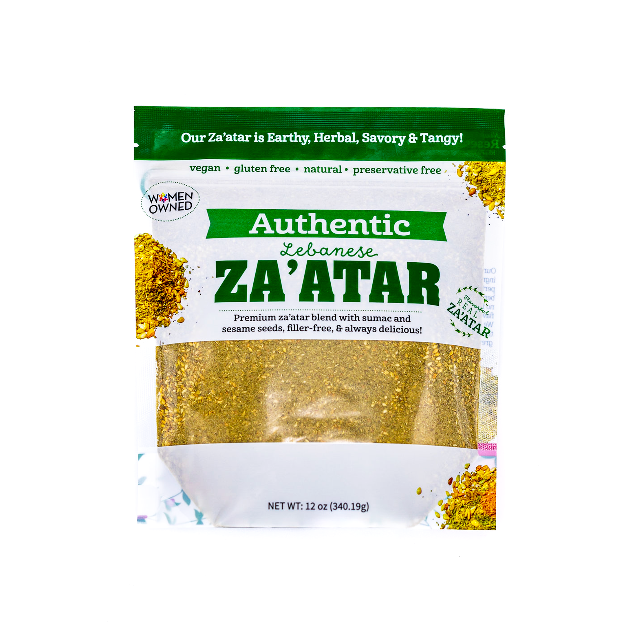 Authentic Za'atar Bulk Bag (12 oz) NonGMO project Verified