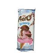 Aero Scoops Choco Strawberry – Light & Creamy Chocolate Bar with Strawberry Flavour 120g (Canada)
