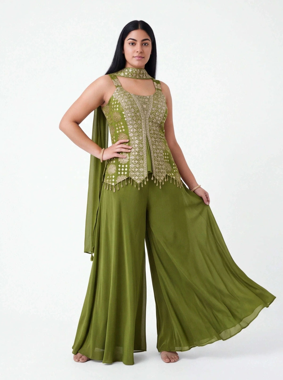 Wedding guest collection : Sharara suit